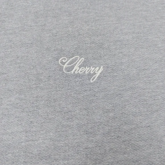 Cherry LA American Classic Crewneck in Heather Grey - Picture 6 of 10